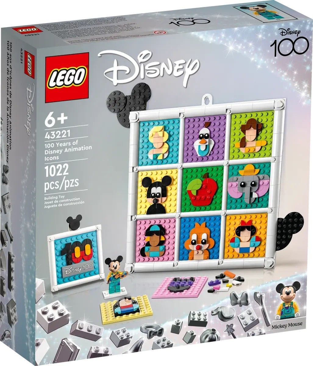 100 Years of Disney Animation Icons LEGO Disney 43221