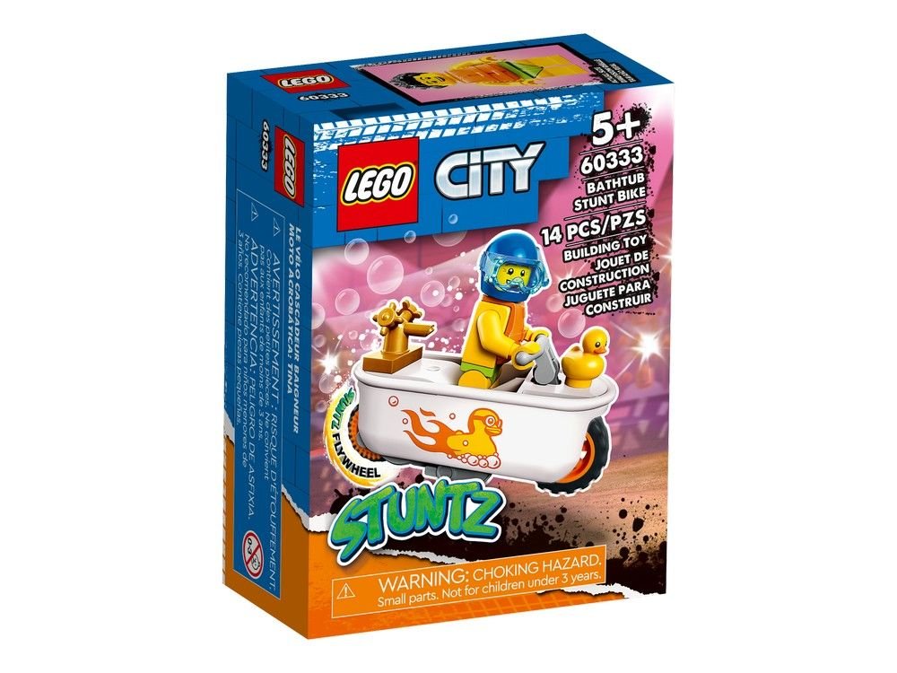 Bathtub Stunt Bike LEGO City 60333