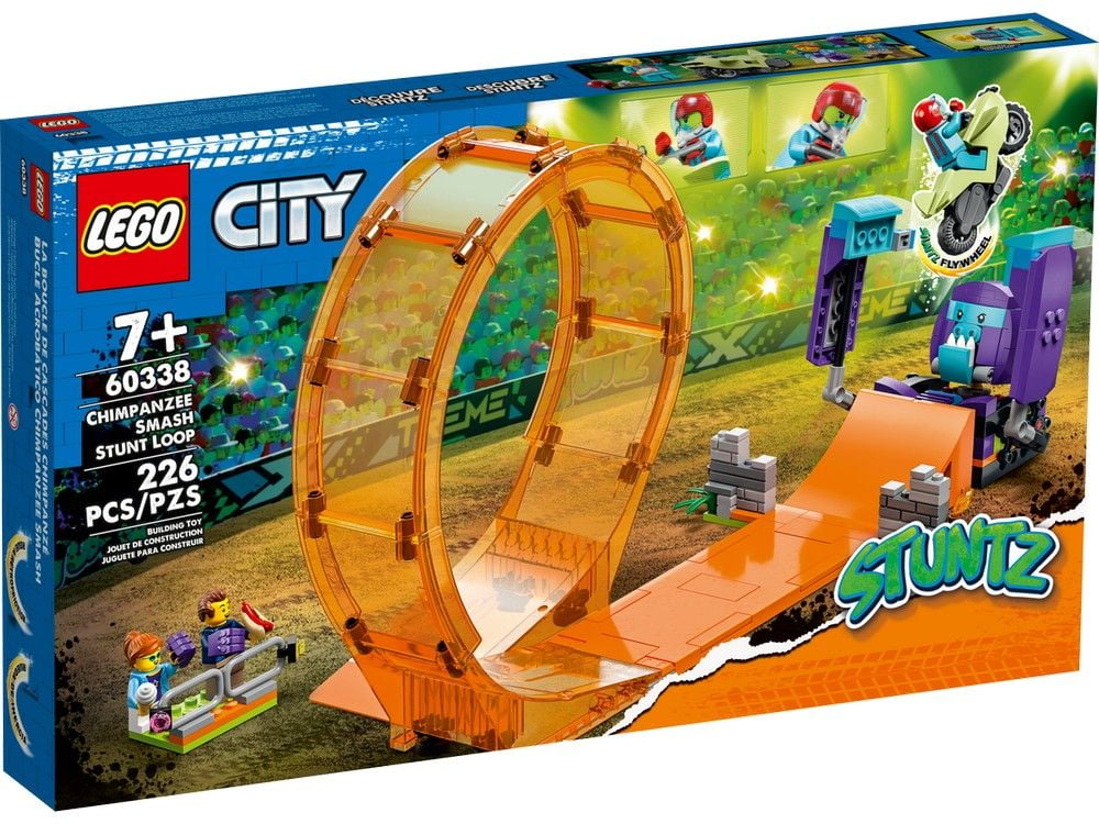 Smashing Chimpanzee Stunt Loop LEGO City 60338