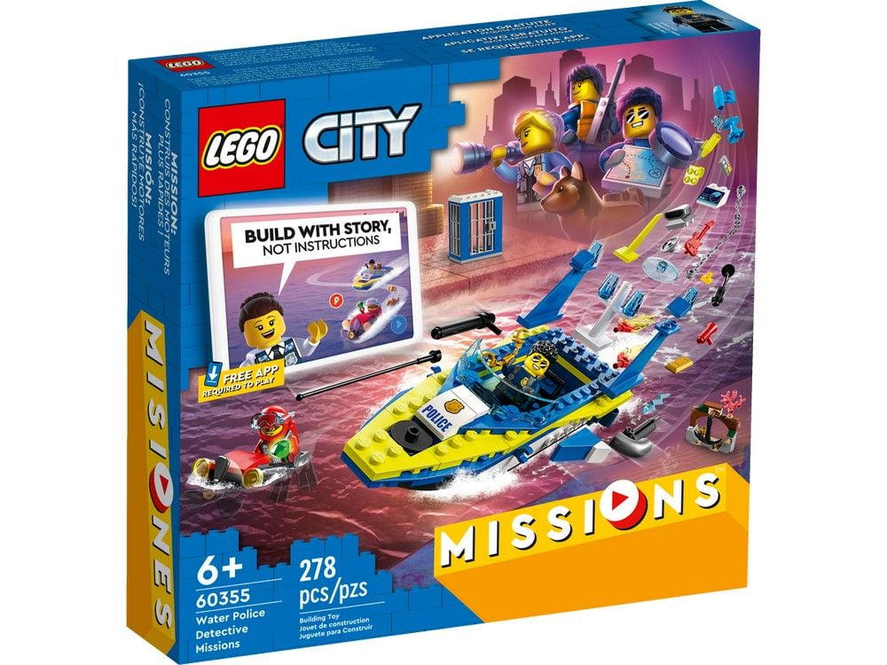 Water Police Detective Missions LEGO City 60355