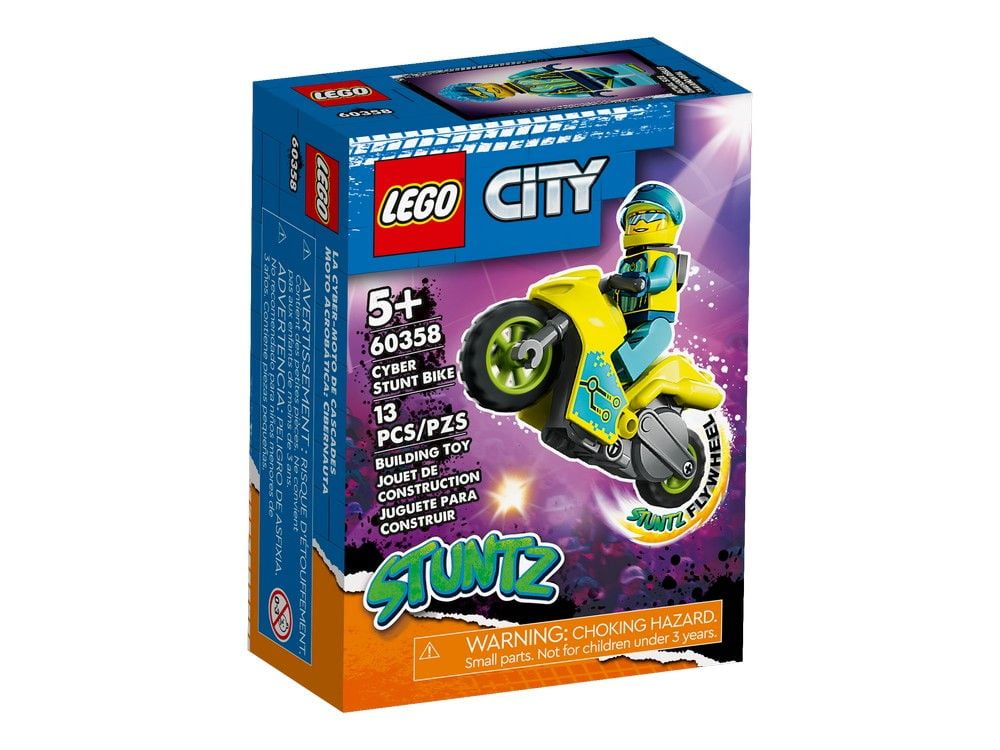 Cyber Stunt Bike LEGO City 60358
