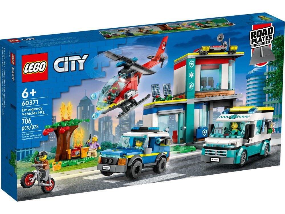 Emergency Vehicles HQ LEGO City 60371