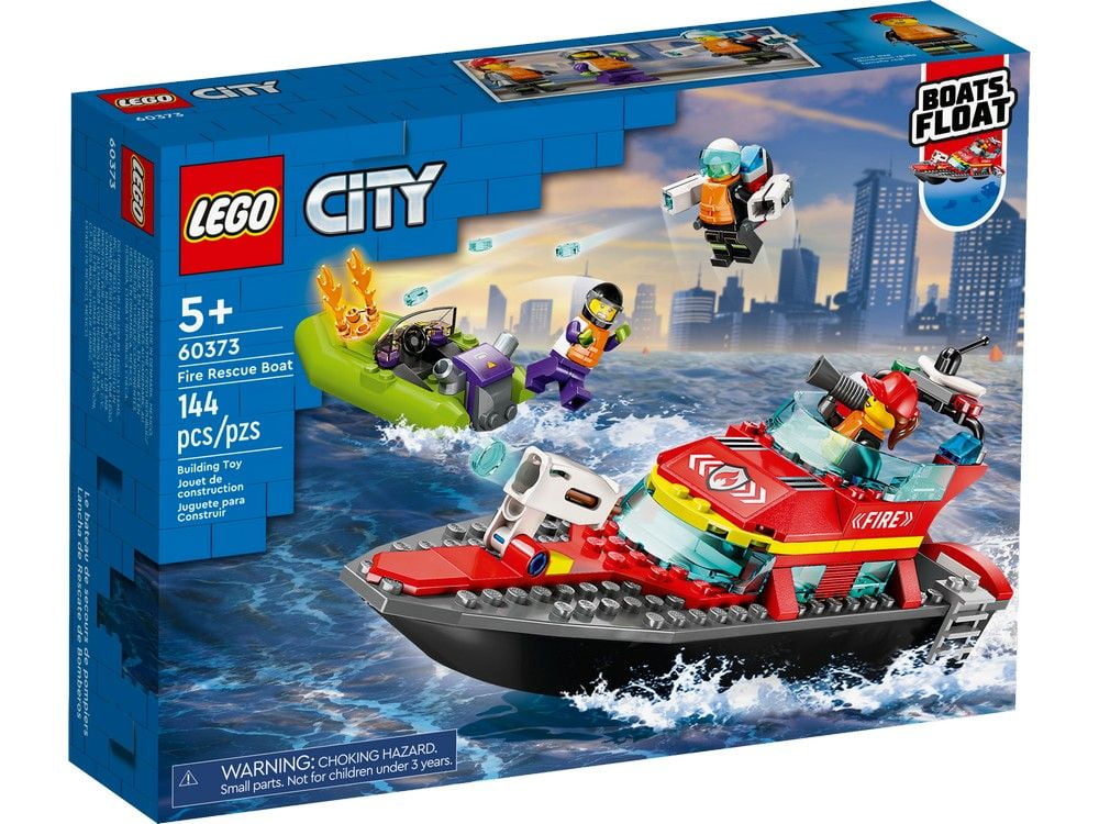 Fire Rescue Boat LEGO City 60373