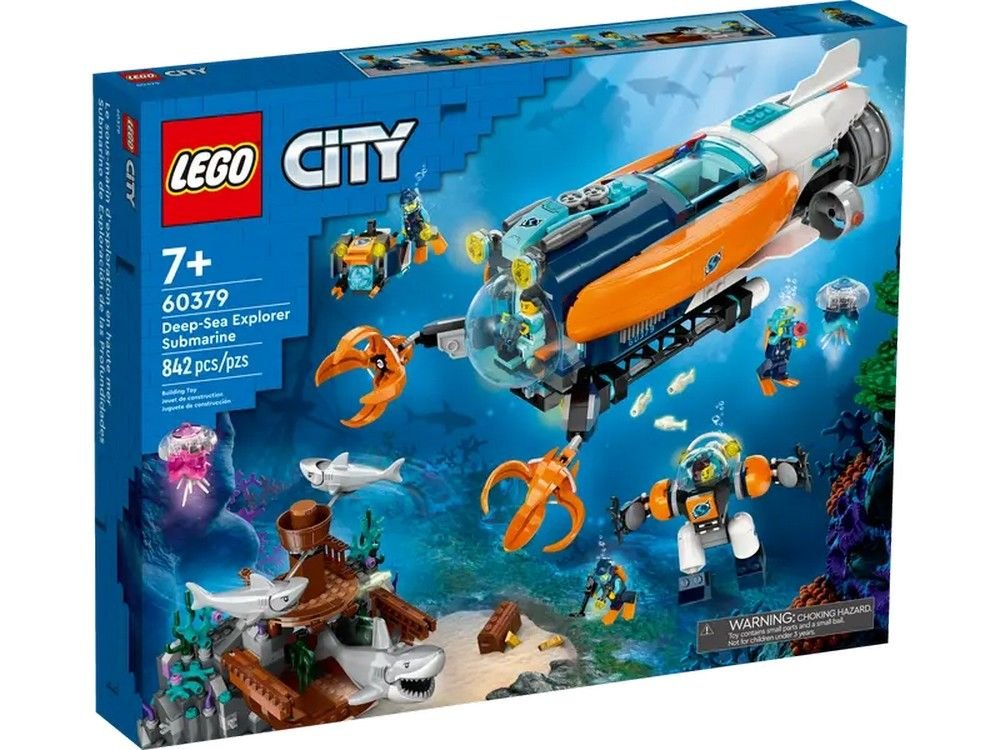 Deep-Sea Explorer Submarine LEGO City 60379
