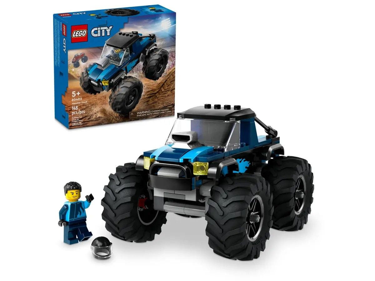 Blue Monster Truck LEGO City 60402