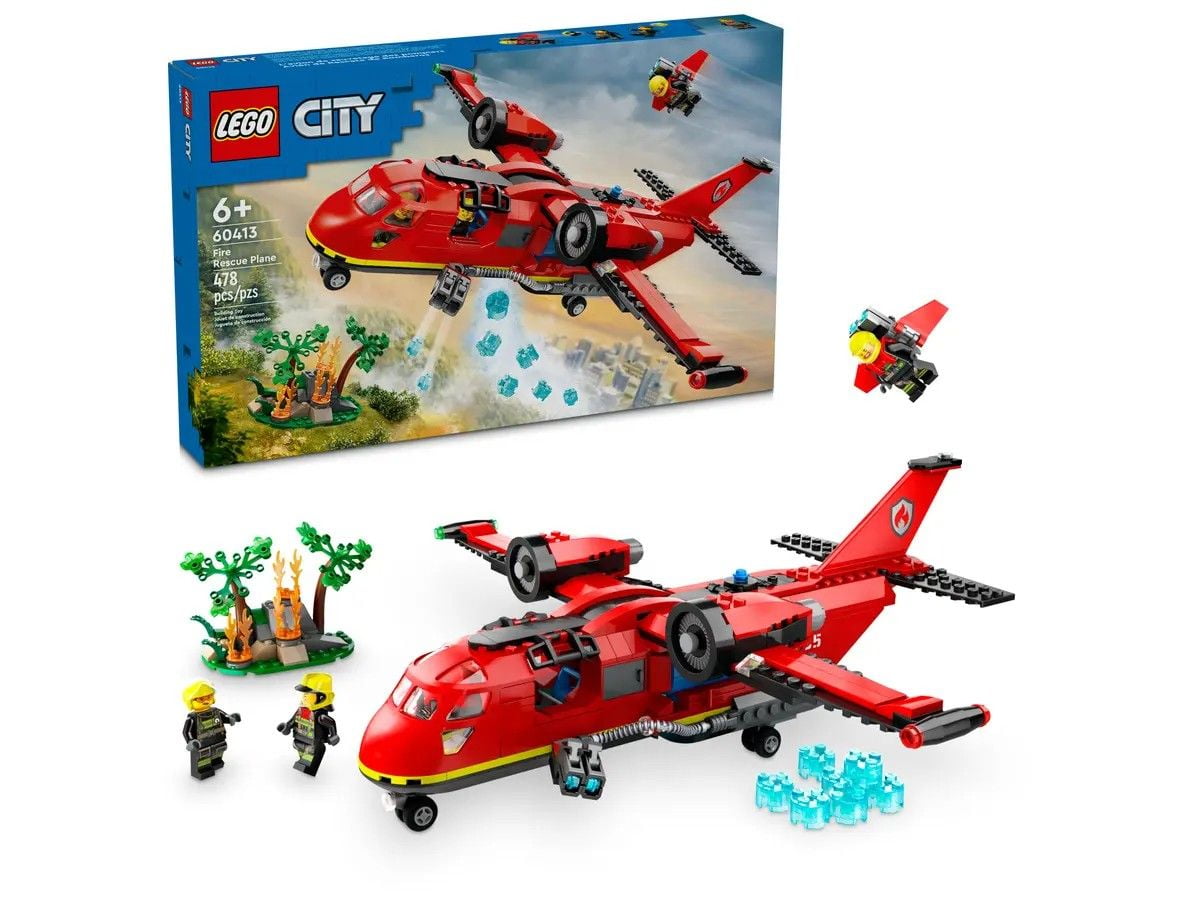 Fire Rescue Plane LEGO City 60413