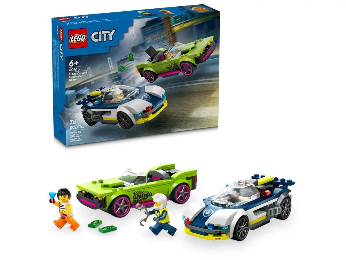 Police Car and Muscle Car Chase LEGO City 60415