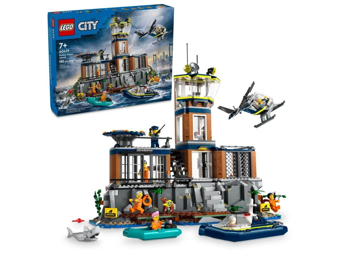 Police Prison Island LEGO City 60419
