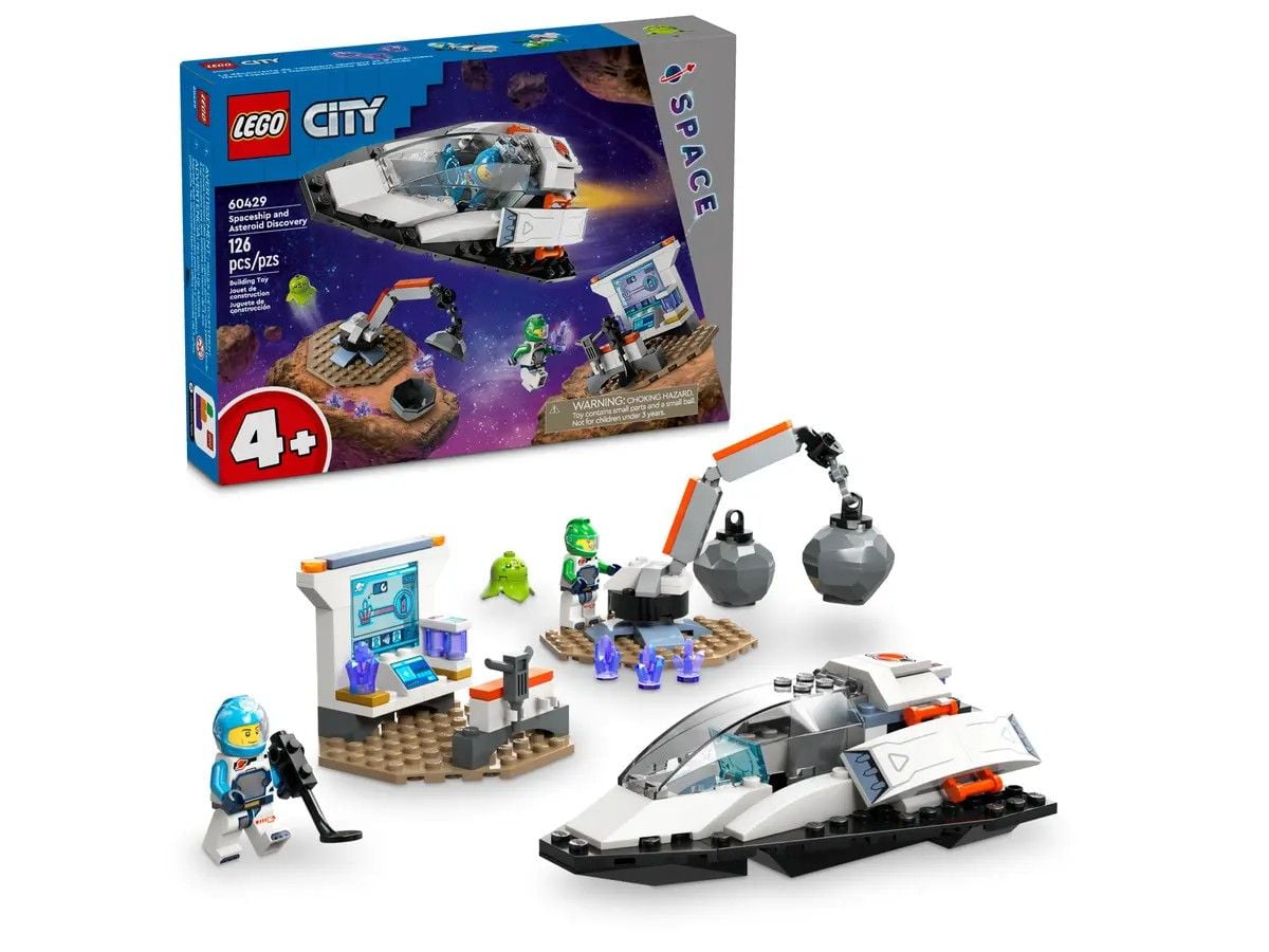 Spaceship and Asteroid Discovery LEGO City 60429