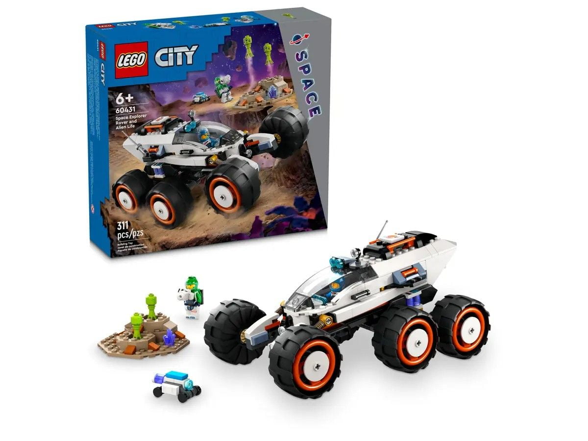 Space Explorer Rover and Alien Life LEGO City 60431