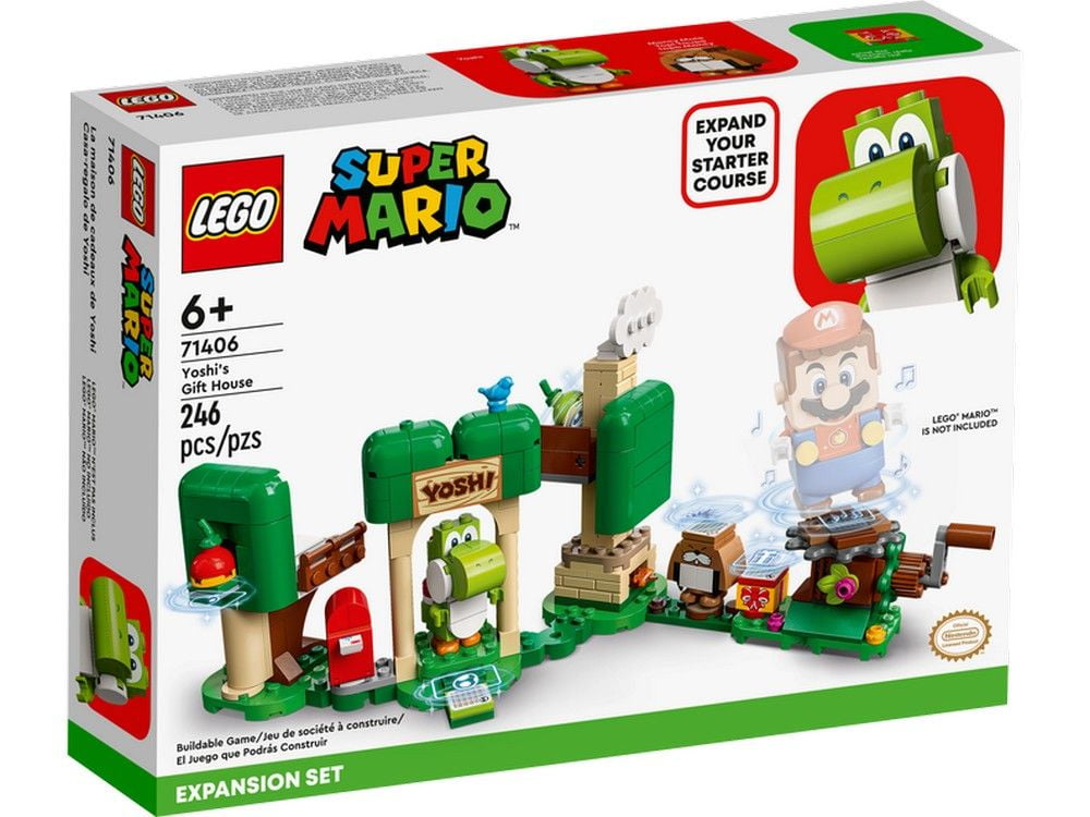 Yoshi’s Gift House Expansion Set LEGO Super Mario 71406
