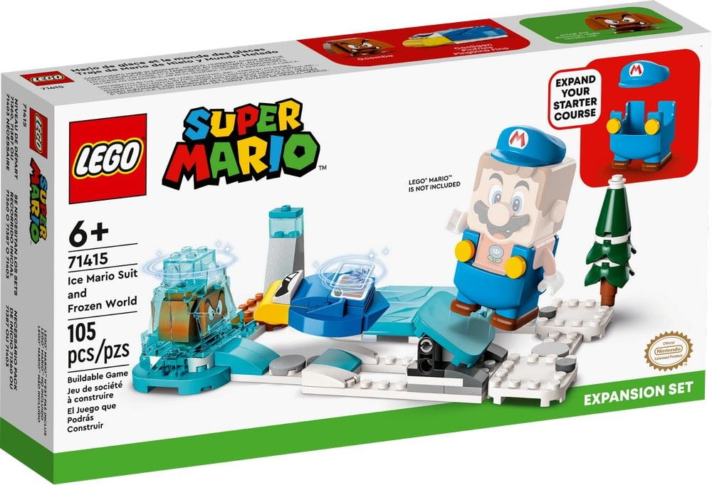 Ice Mario Suit and Frozen World Expansion Set LEGO Super Mario 71415