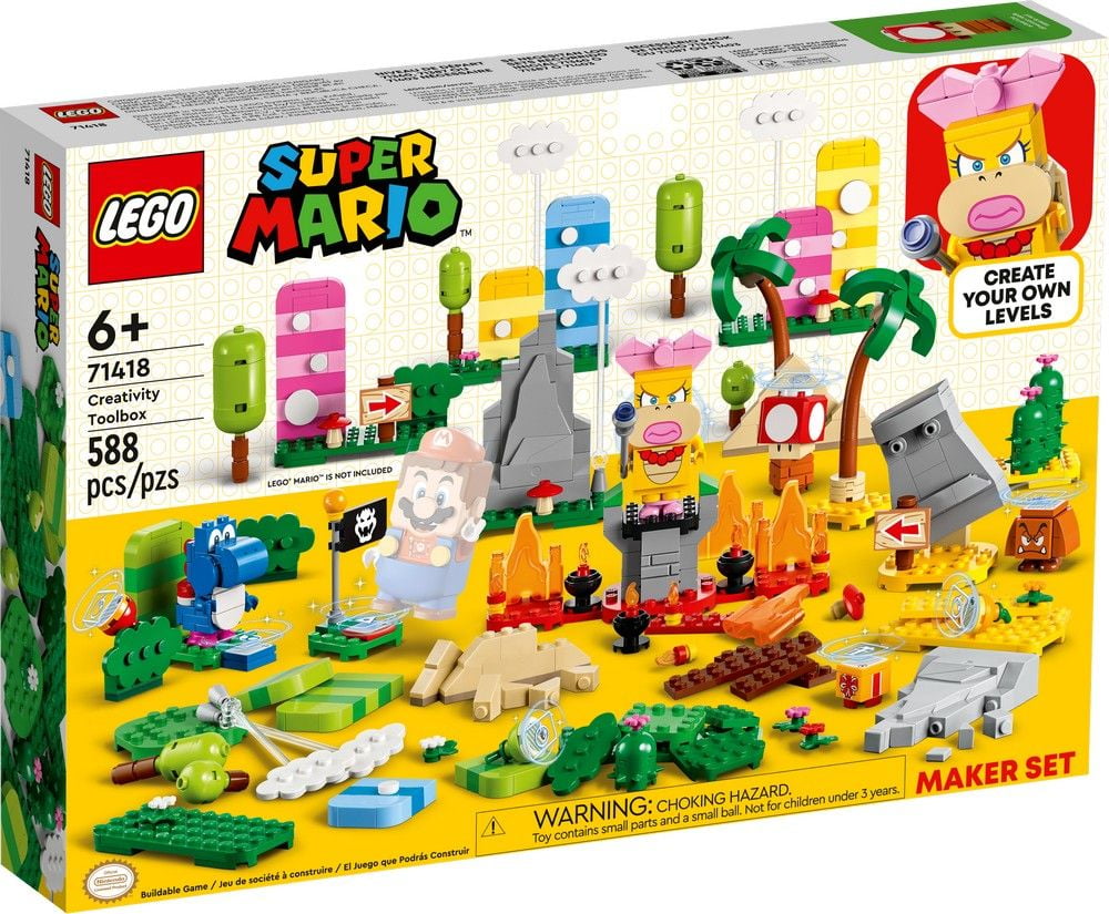 Creativity Toolbox Maker Set LEGO Super Mario 71418
