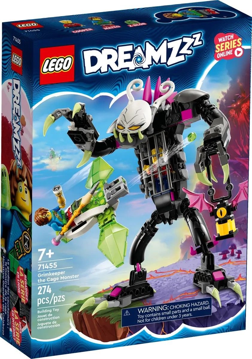 Grimkeeper the Cage Monster LEGO DREAMZZZ 71455