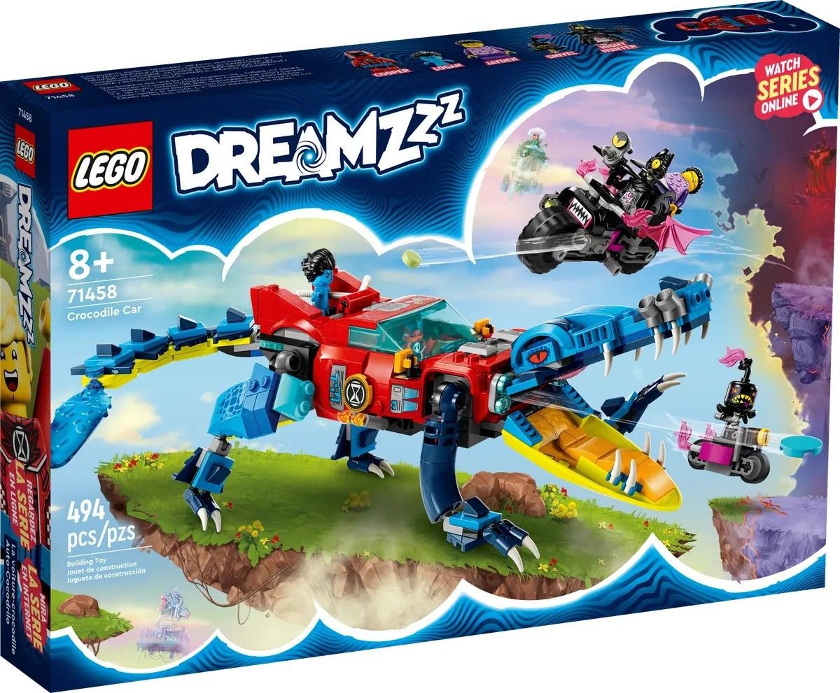 Crocodile Car LEGO DREAMZZZ 71458