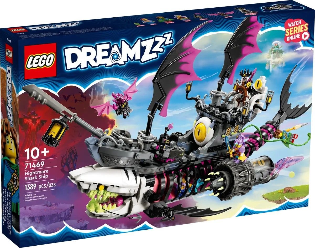 Nightmare Shark Ship LEGO DREAMZZZ 71469