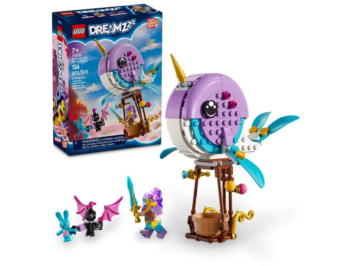 Izzie's Narwhal Hot-Air Balloon LEGO DREAMZZZ 71472