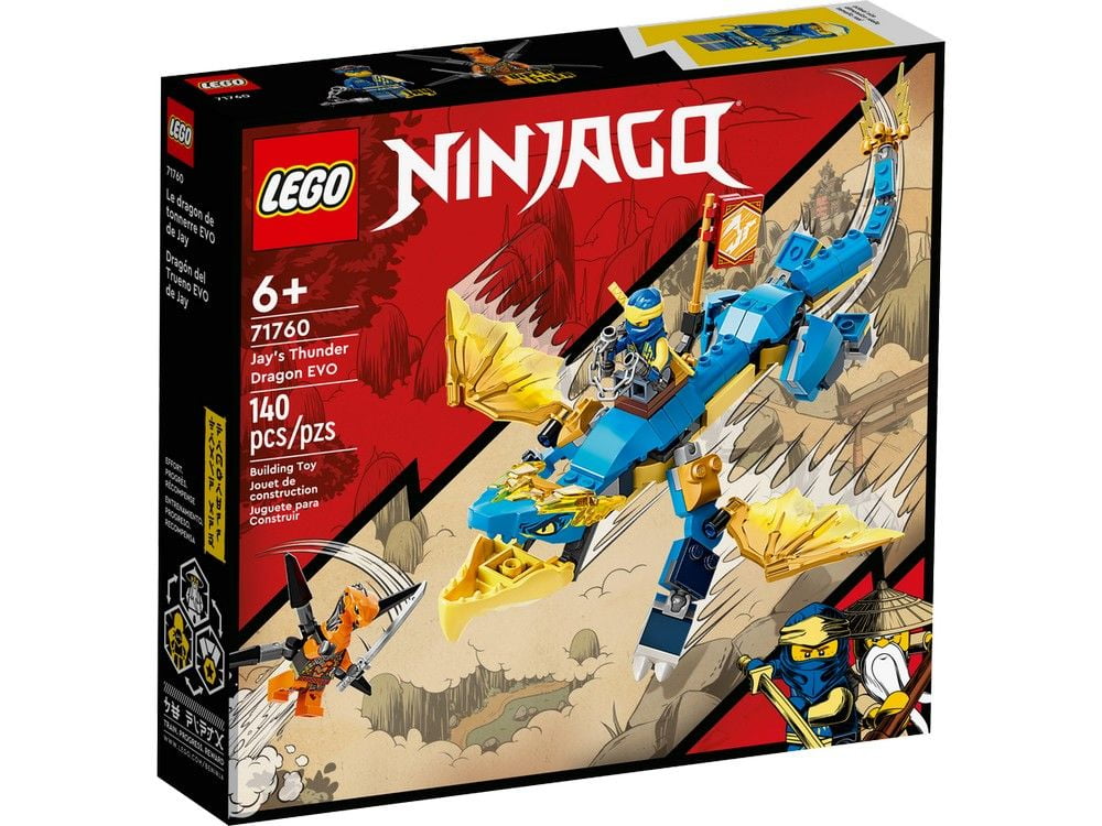 Jay's Thunder Dragon EVO LEGO NINJAGO 71760