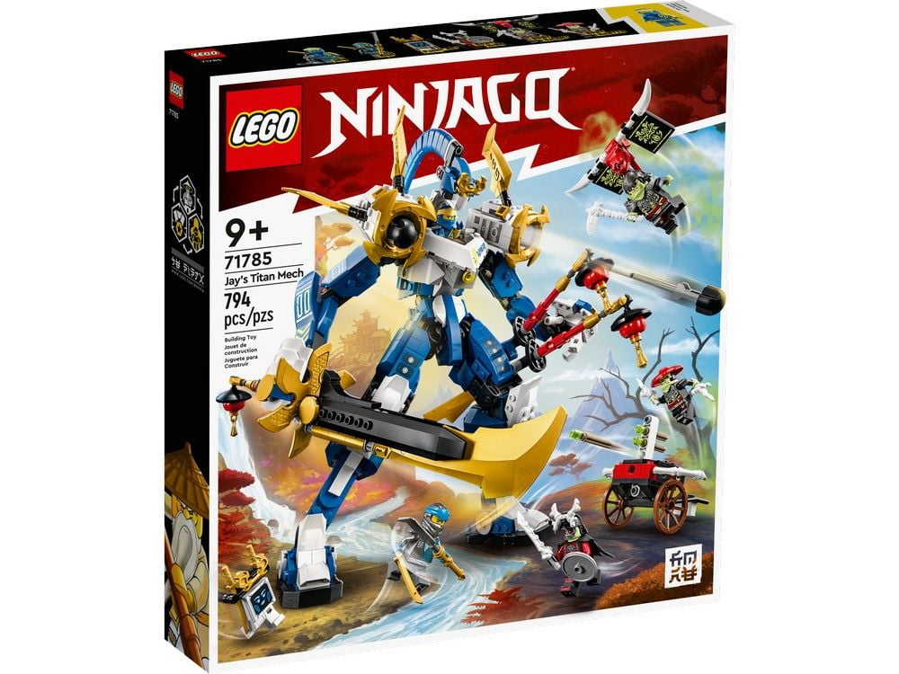 Jay's Titan Mech LEGO NINJAGO 71785