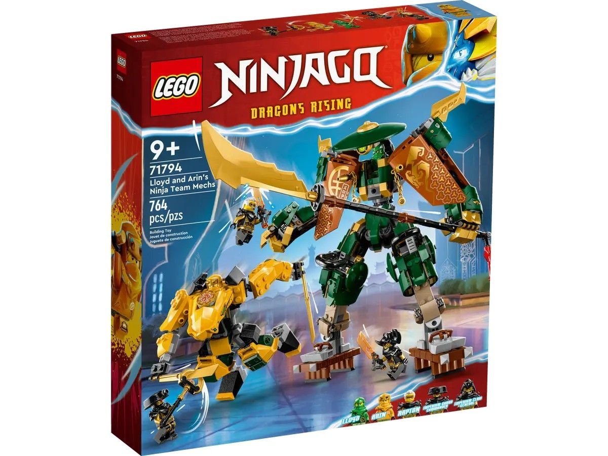 Lloyd and Arin's Ninja Team Mechs LEGO NINJAGO 71794