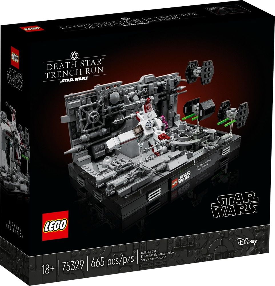 Death Star Trench Run Diorama LEGO Star Wars 75329