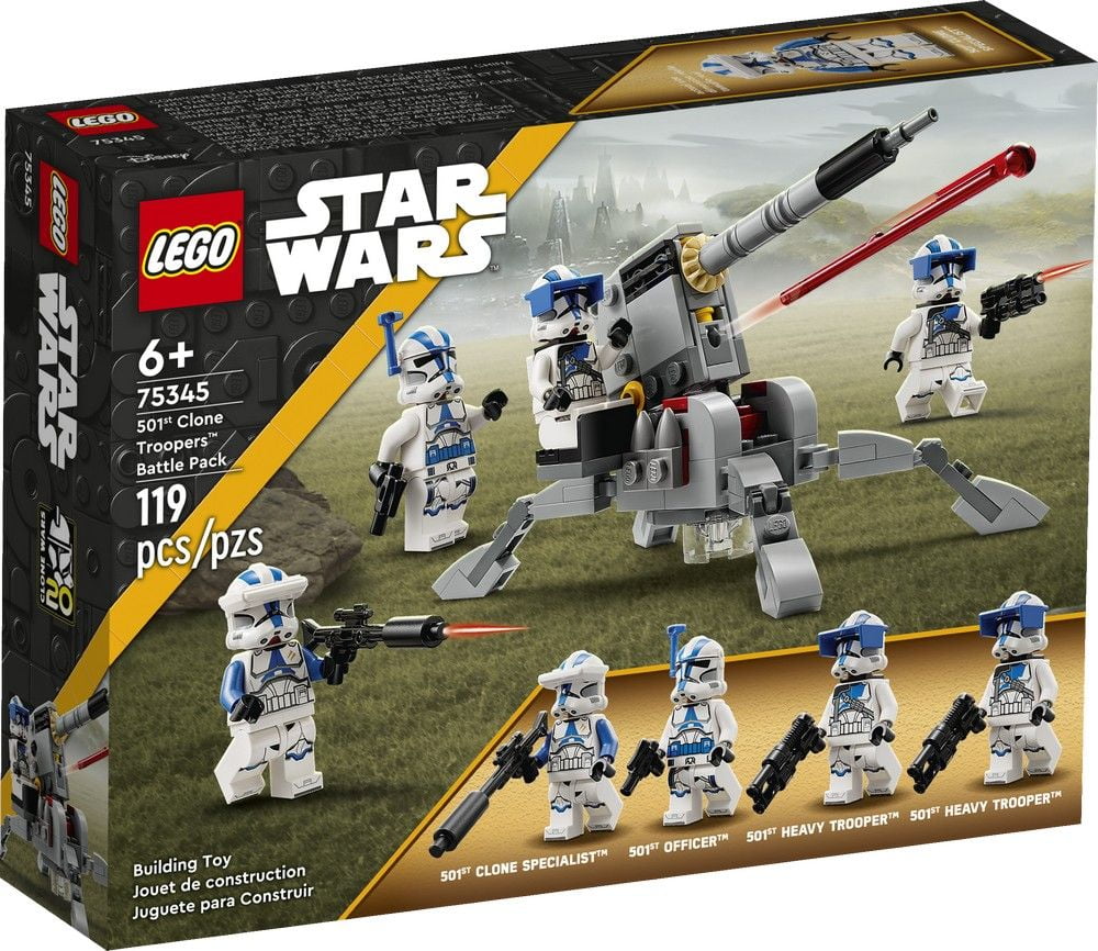 501st Clone Troopers Battle Pack LEGO Star Wars 75345