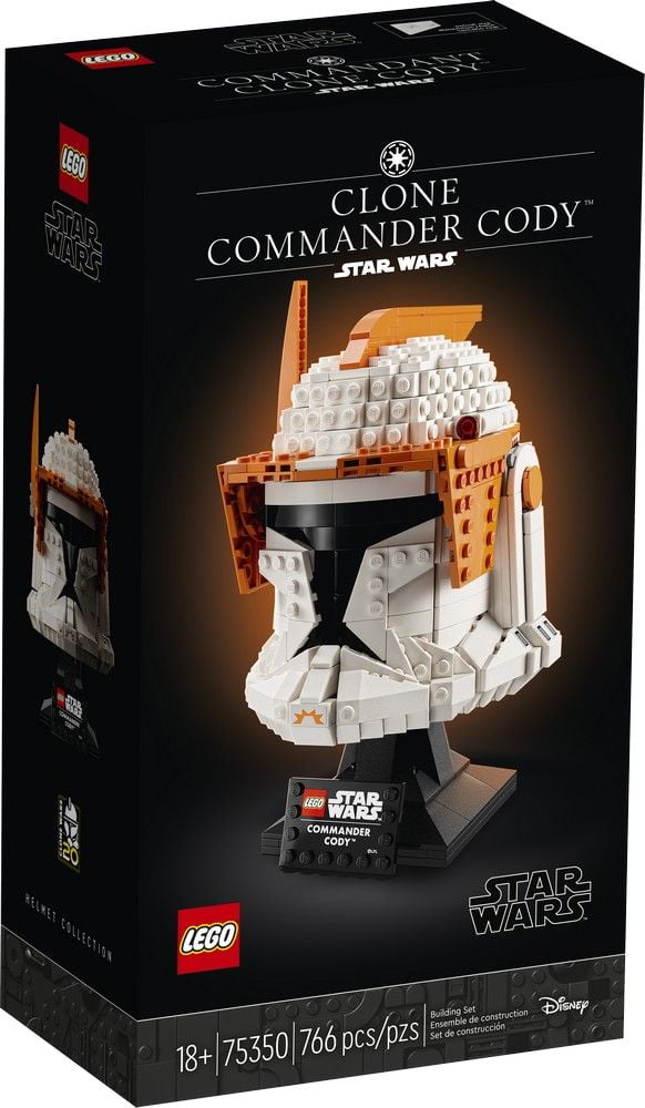 Clone Commander Cody Helmet LEGO Star Wars 75350