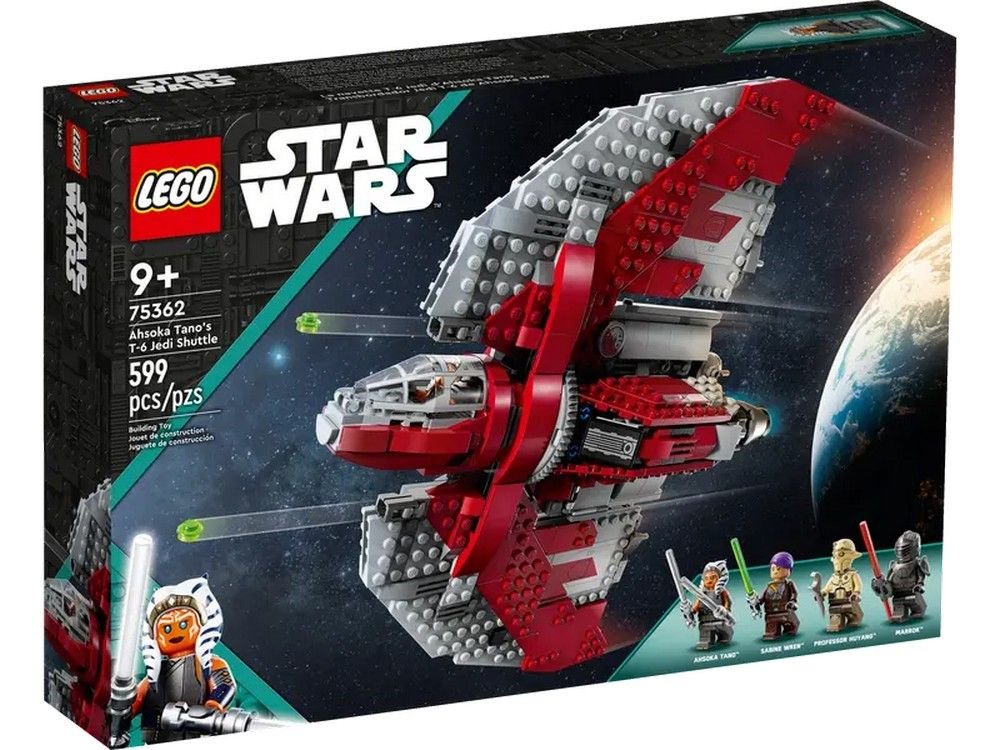 Ahsoka Tano's T-6 Jedi Shuttle LEGO Star Wars 75362