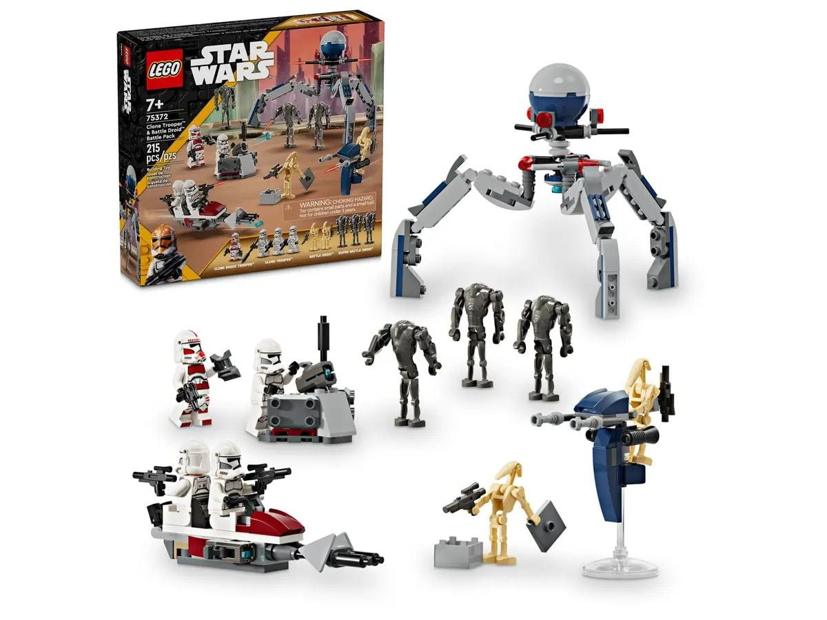 Clone Trooper & Battle Droid Battle Pack LEGO Star Wars 75372