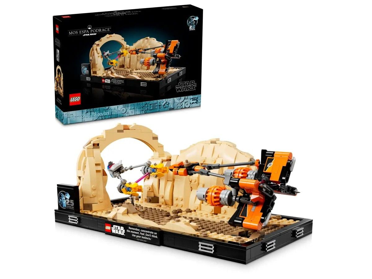 Mos Espa Podrace Diorama LEGO Star Wars 75380
