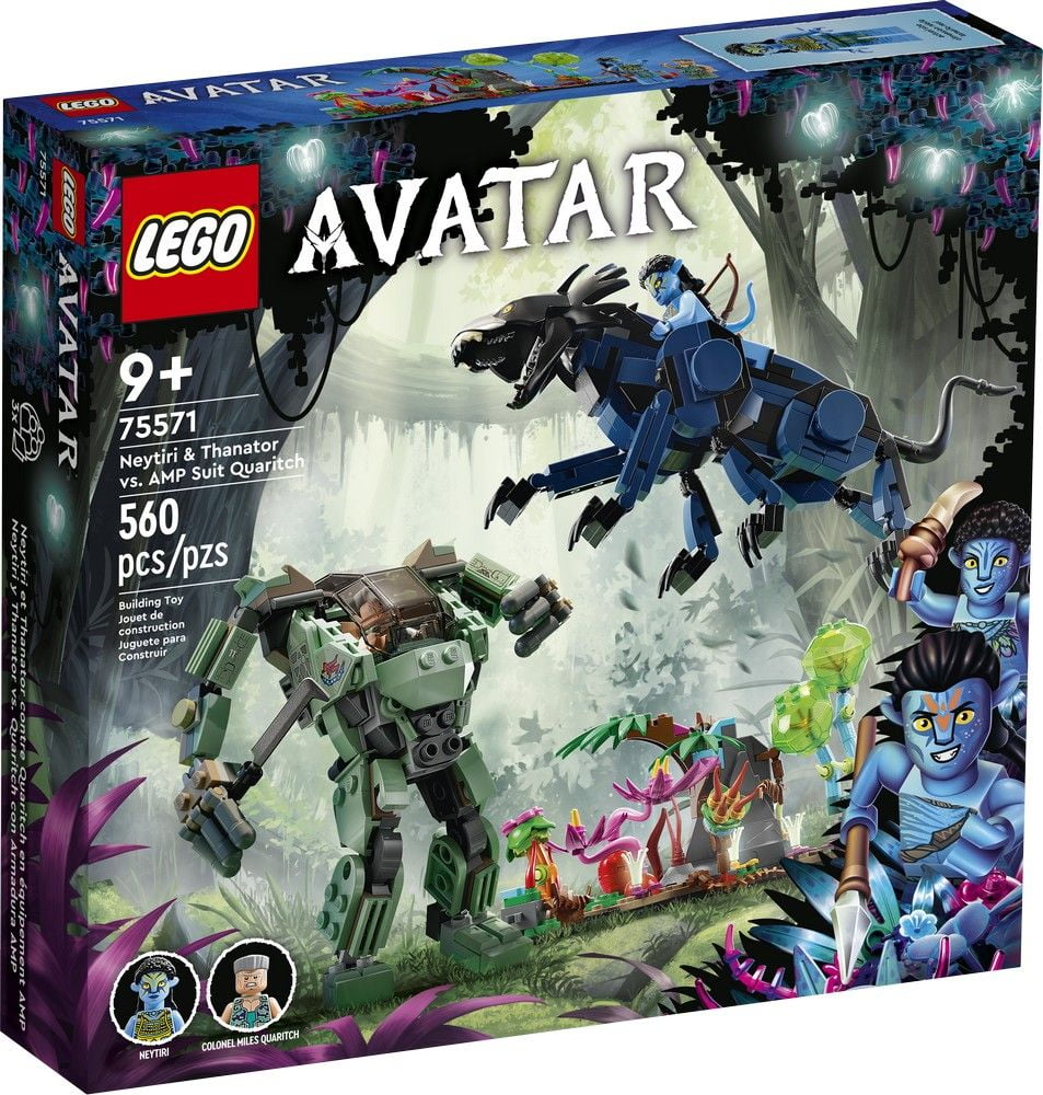Neytiri & Thanator vs. AMP Suit Quaritch LEGO Avatar 75571