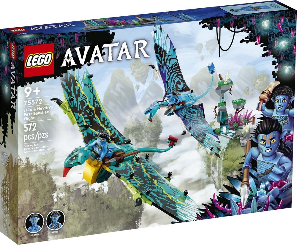 Jake & Neytiri's First Banshee Flight LEGO Avatar 75572