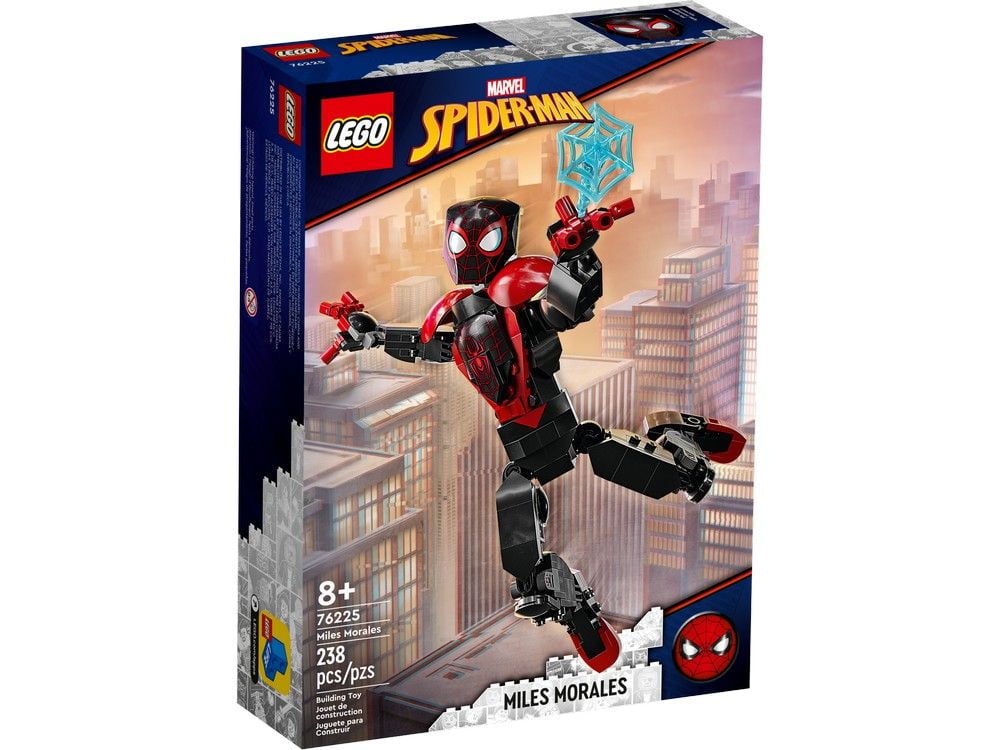 Miles Morales Figure LEGO Spider-Man 76225