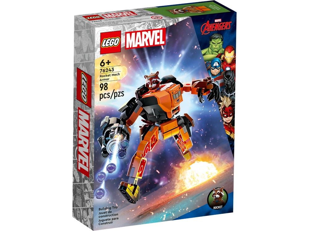 Rocket Mech Armor LEGO Marvel 76243