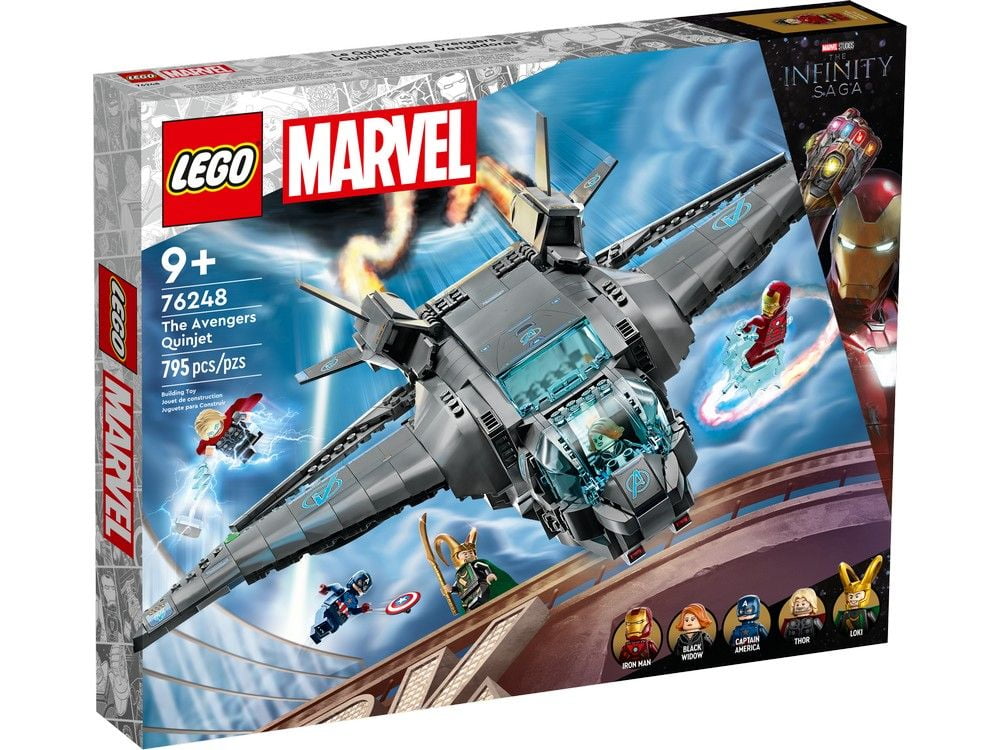 The Avengers Quinjet LEGO Marvel 76248