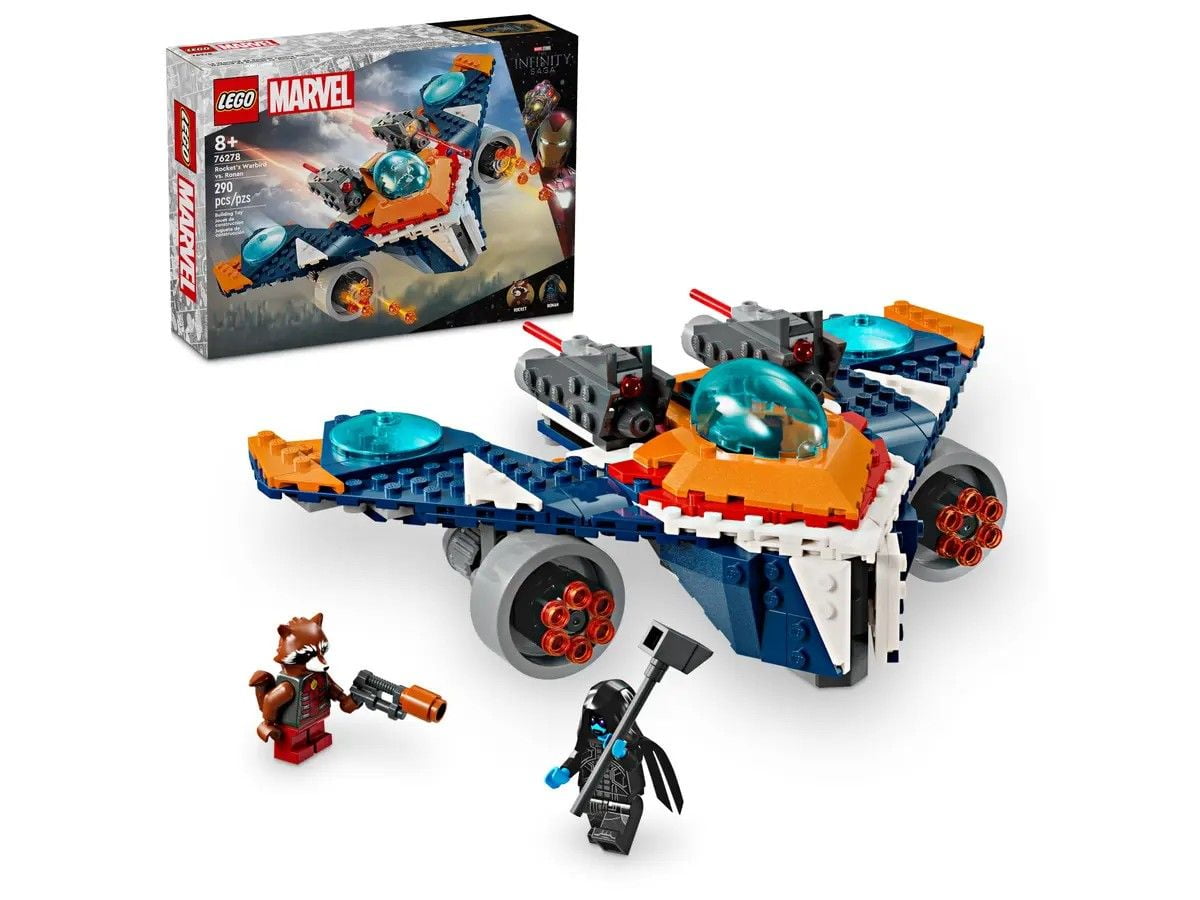 Rocket's Warbird vs. Ronan LEGO Marvel 76278