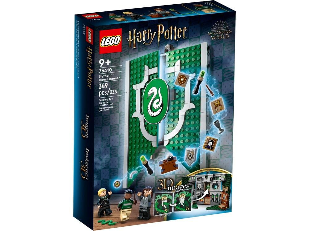Slytherin House Banner LEGO Harry Potter 76410