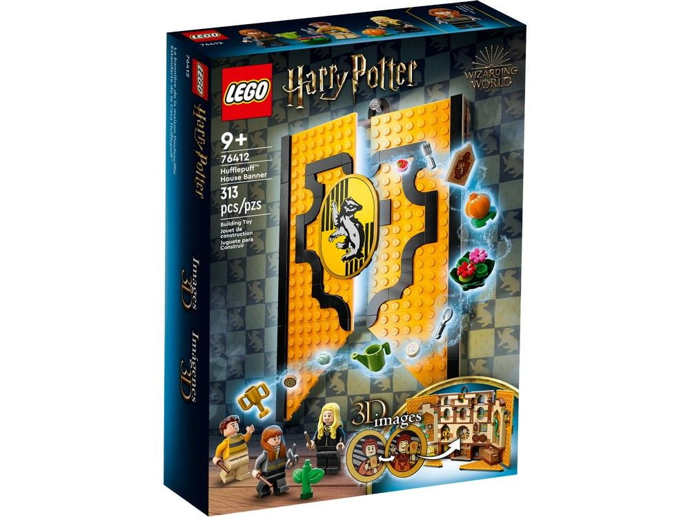 Hufflepuff House Banner LEGO Harry Potter 76412