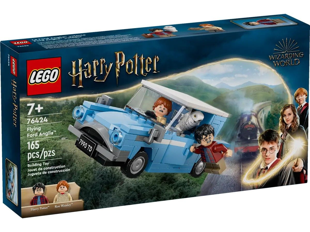 Flying Ford Anglia LEGO Harry Potter 76424