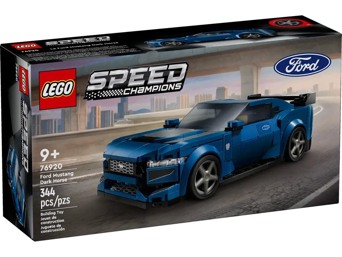 Ford Mustang Dark Horse Sports Car LEGO Speed Champions 76920