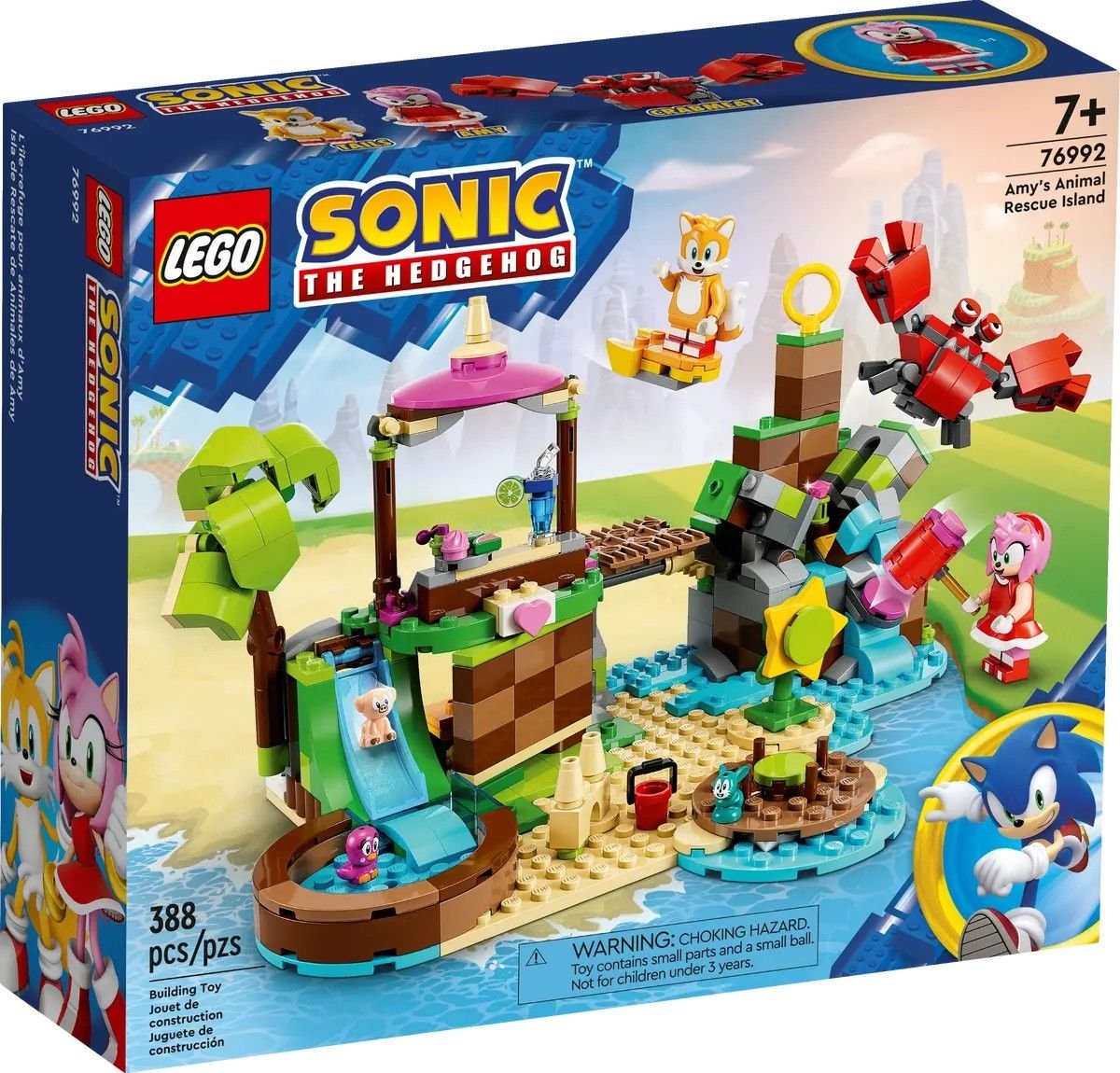 Amy's Animal Rescue Island LEGO Sonic the Hedgehog 76992