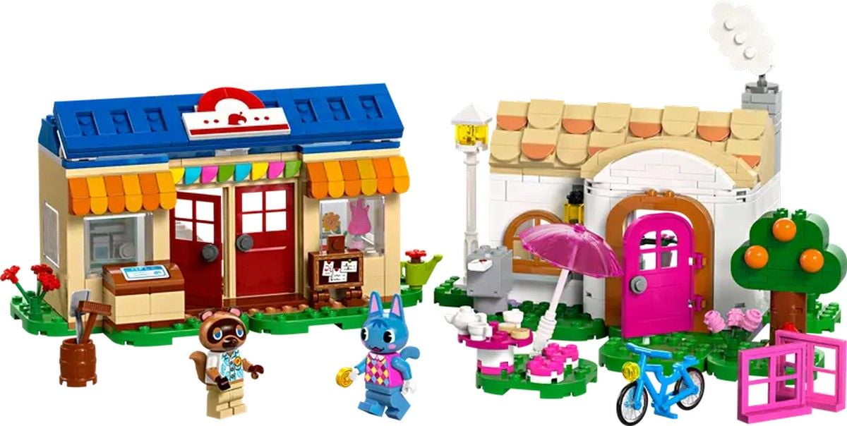 Nook's Cranny & Rosie's House LEGO Animal Crossing 77050