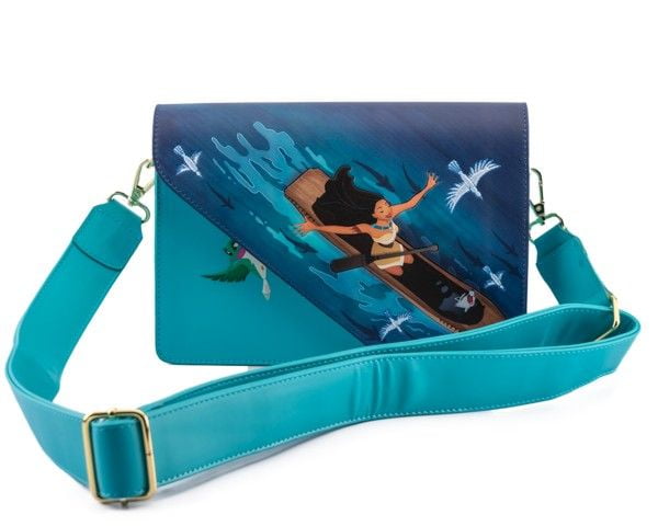 Loungefly: Disney - Pocahontas Just Around the River Bend Crossbody Bag