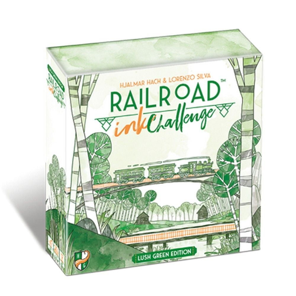 Railroad Ink Challenge Lush Green Edition