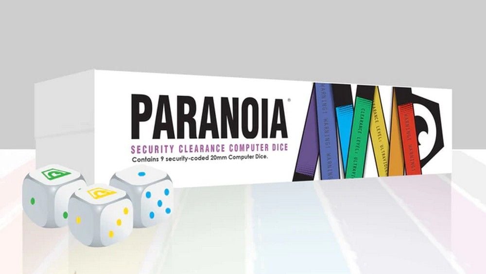 Paranoia RPG: Security Clearance Dice Pack