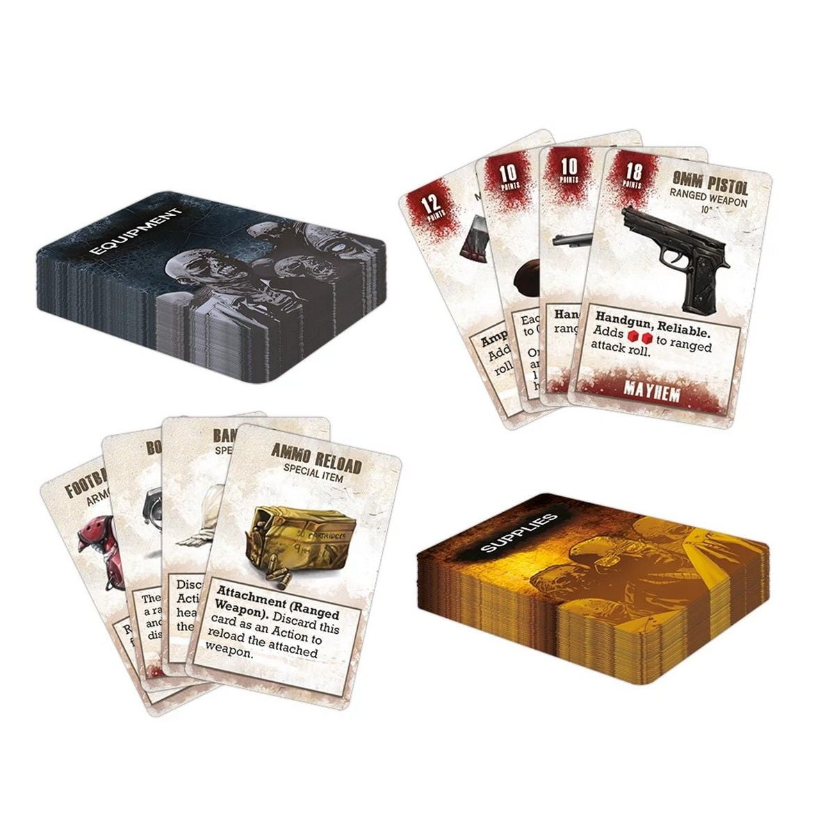 The Walking Dead: All Out War - Supply and Item Deck (2024)