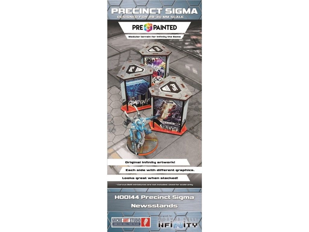 Precinct Sigma Newsstands Prepainted