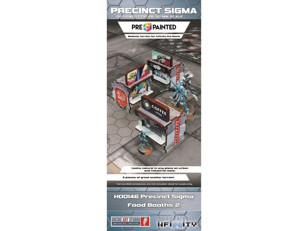 Precinct Sigma Food Booths 2 Prepainted
