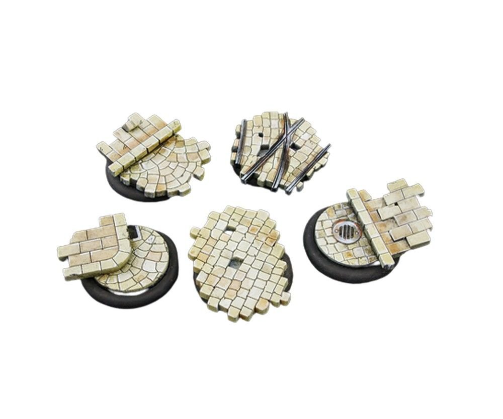 Malifaux Street Tactic Bases - 23mm for 30mm Bases