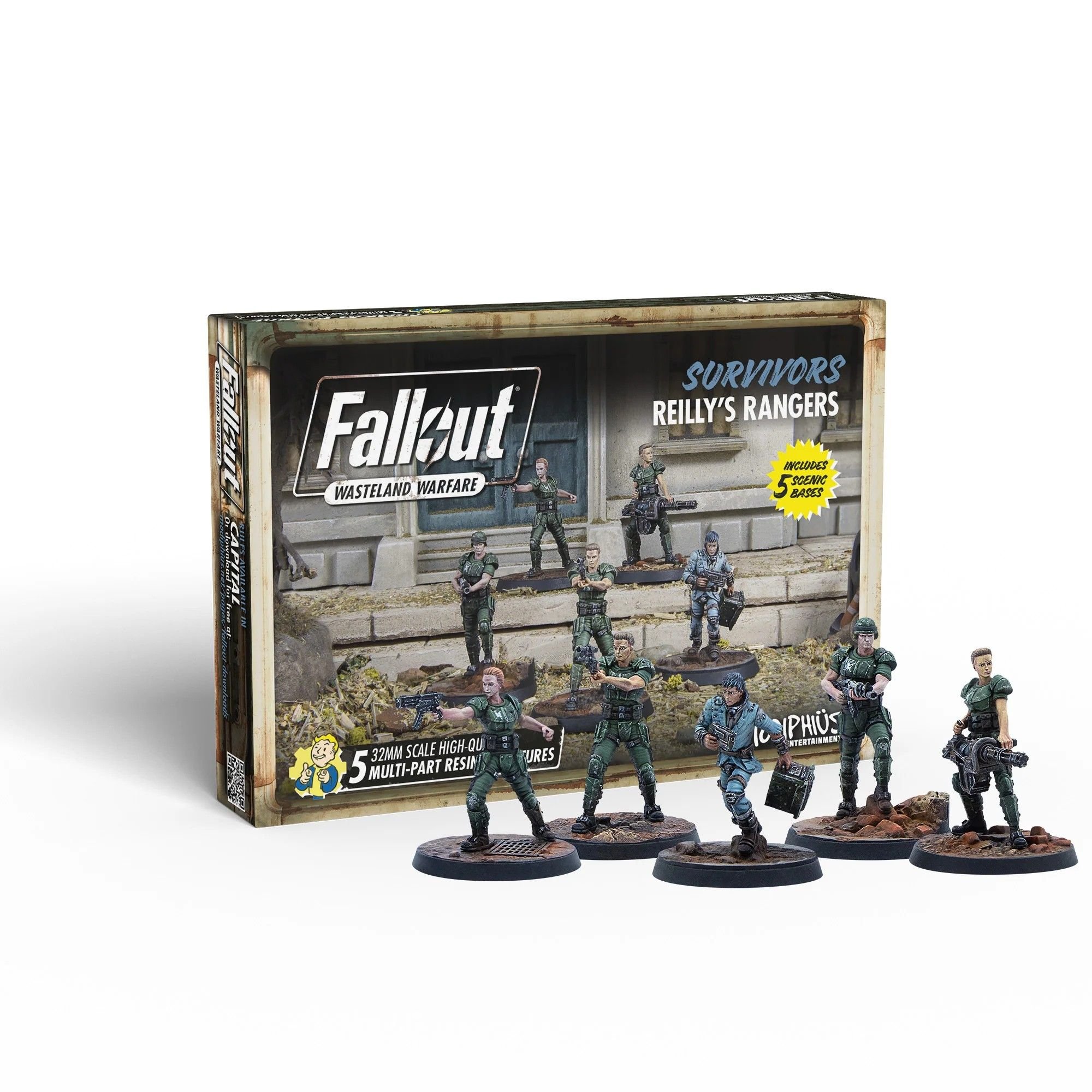 Fallout: Wasteland Warfare - Survivors - Reilly's Rangers